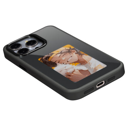 Θήκη για Apple iPhone 13 Pro Max, OEM, Προσαρμοσμένη οθόνη E-Ink, Μαύρο