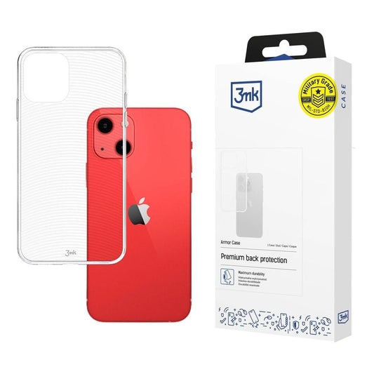 Θήκη για Apple iPhone 13, 3MK, Armor, Διαφανής