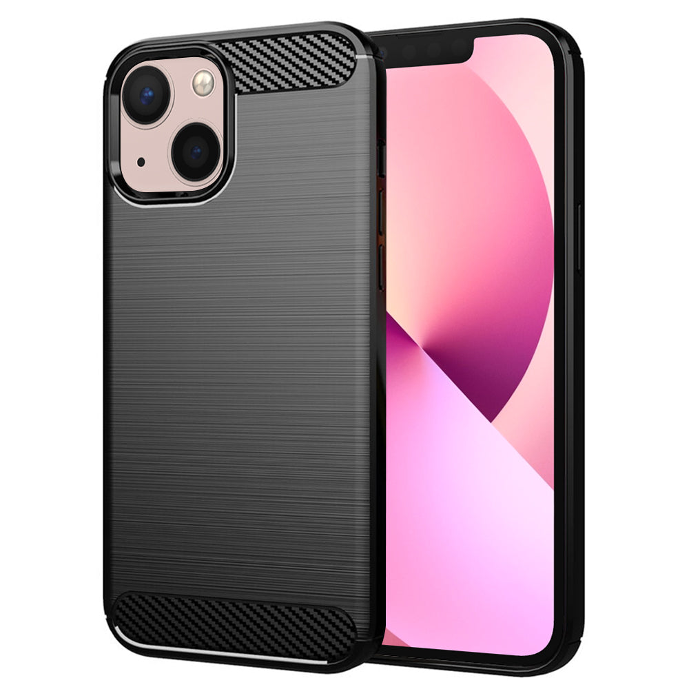 Case for Apple iPhone 13 mini, Techsuit, Carbon, Black