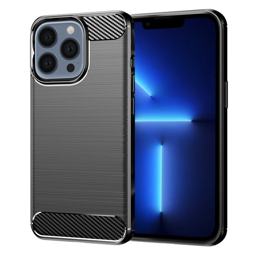 Θήκη για Apple iPhone 13 Pro Max, Techsuit, Carbon, Μαύρο