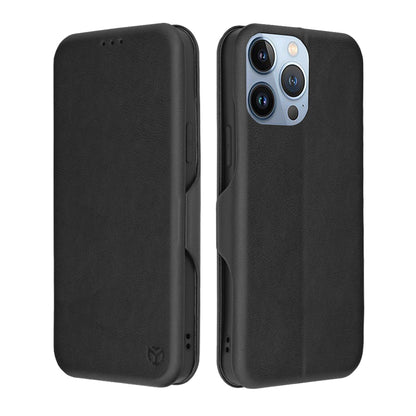 Θήκη για Apple iPhone 13 Pro Max, Techsuit, Safe Wallet Plus, Μαύρο