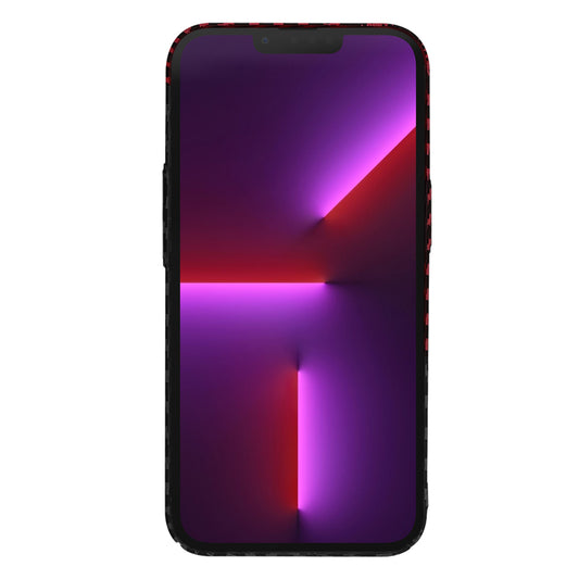 Θήκη για Apple iPhone 13 Pro, Techsuit, Carbonite FiberShell, Μαύρο Κόκκινο