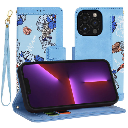 Θήκη για Apple iPhone 13 Pro, Techsuit, FlipCraft, Μπλε