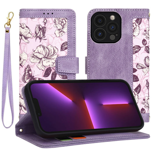 Θήκη για Apple iPhone 13 Pro, Techsuit, FlipCraft, Μωβ