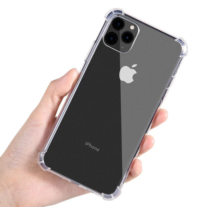 Case for Apple iPhone 13 Pro, Techsuit, Shockproof Clear, Transparent
