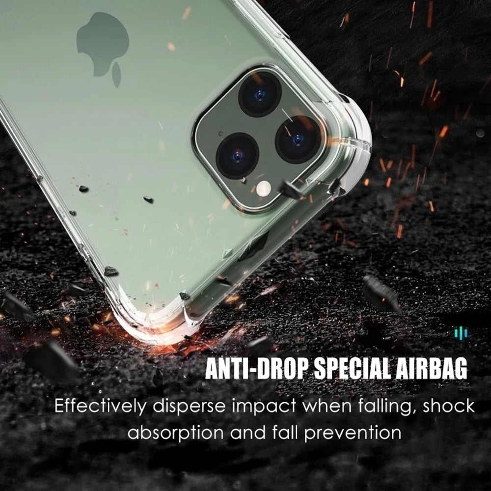 Case for Apple iPhone 13 Pro, Techsuit, Shockproof Clear, Transparent