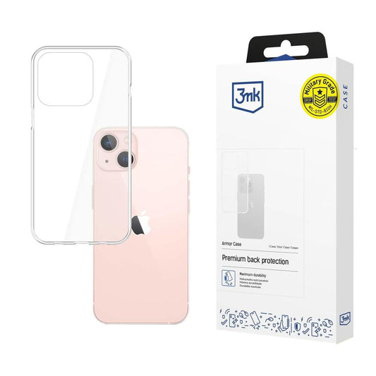 Θήκη για Apple iPhone 14, 3MK, Armor, Διαφανής