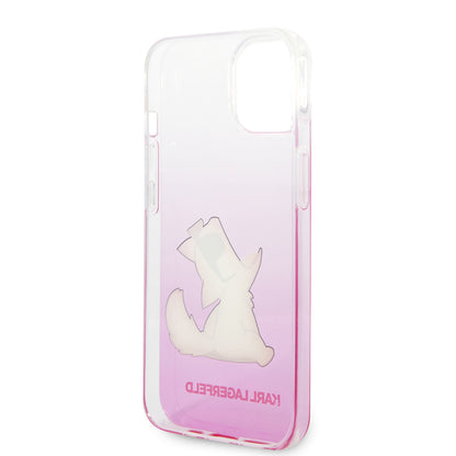 Θήκη για Apple iPhone 14 Plus, Karl Lagerfeld, Choupette Fun, Ροζ
