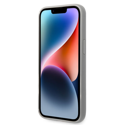 Θήκη για Apple iPhone 14 Plus, Karl Lagerfeld, Monogram Iridescent, Ασημί