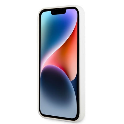 Θήκη για Apple iPhone 14 Plus, Karl Lagerfeld, Silicone Choupette, Λευκή