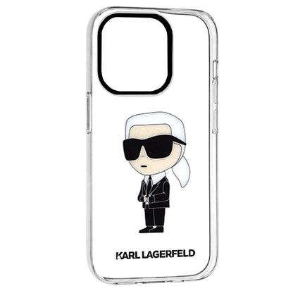 Θήκη για Apple iPhone 14 Pro, Karl Lagerfeld, IML Ikonik NFT, Διαφανής