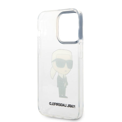 Θήκη για Apple iPhone 14 Pro, Karl Lagerfeld, IML Ikonik NFT, Διαφανής