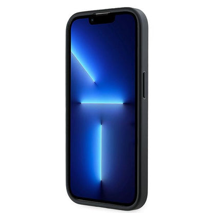 Θήκη για Apple iPhone 14 Pro Max, Karl Lagerfeld, Diagonal Quilted Script, Μαύρη