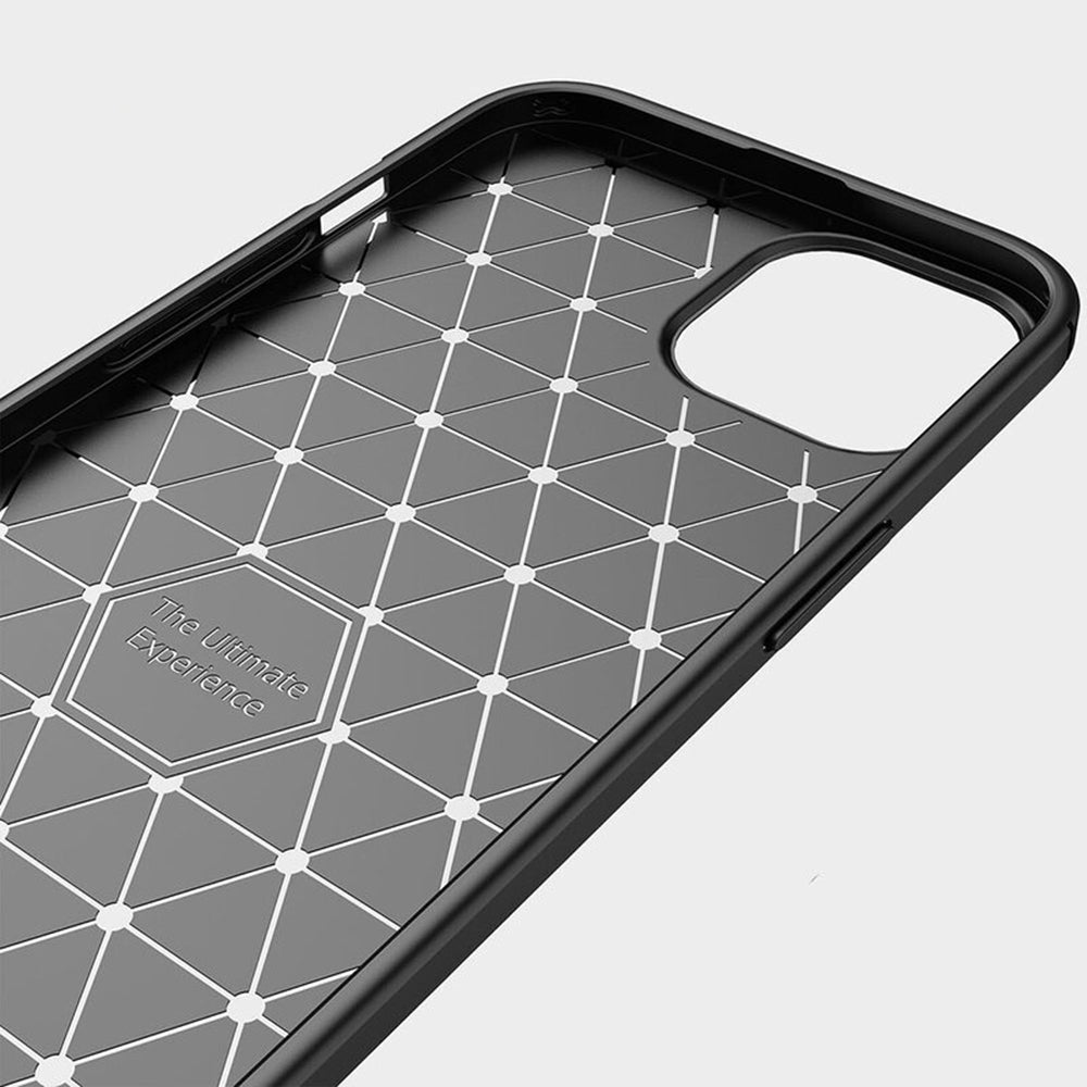 Case for Apple iPhone 14 Pro Max, Techsuit, Carbon, Black