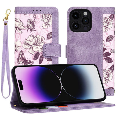 Θήκη για Apple iPhone 14 Pro Max, Techsuit, FlipCraft, Μωβ