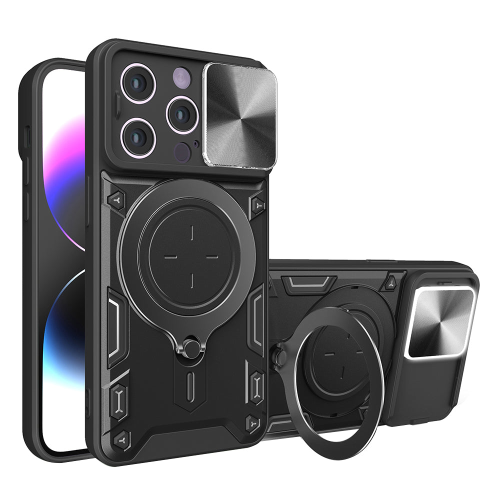 Θήκη για Apple iPhone 14 Pro, Techsuit, CamGuard Pro, Μαύρη