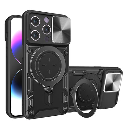 Θήκη για Apple iPhone 14 Pro, Techsuit, CamGuard Pro, Μαύρη