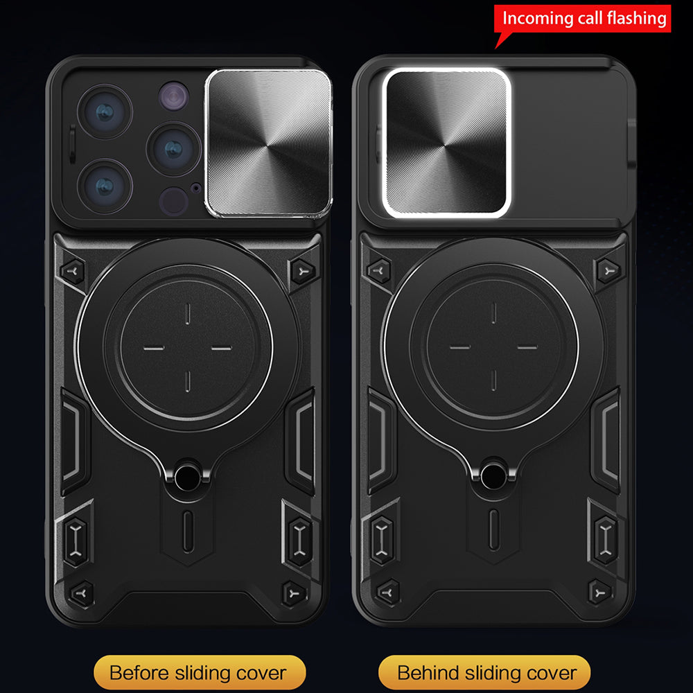 Θήκη για Apple iPhone 14 Pro, Techsuit, CamGuard Pro, Μαύρη