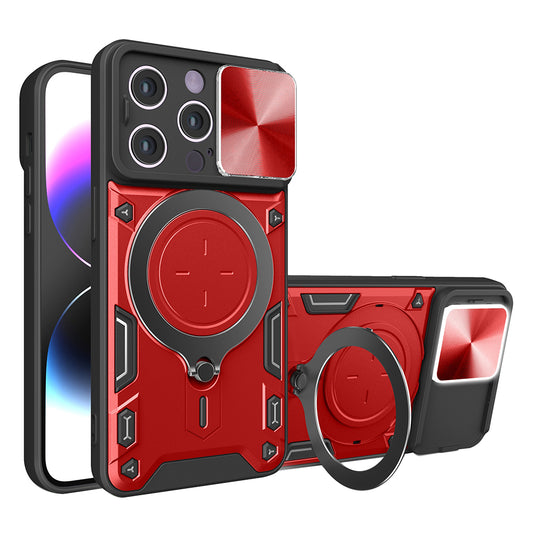 Θήκη για Apple iPhone 14 Pro, Techsuit, CamGuard Pro, Κόκκινο