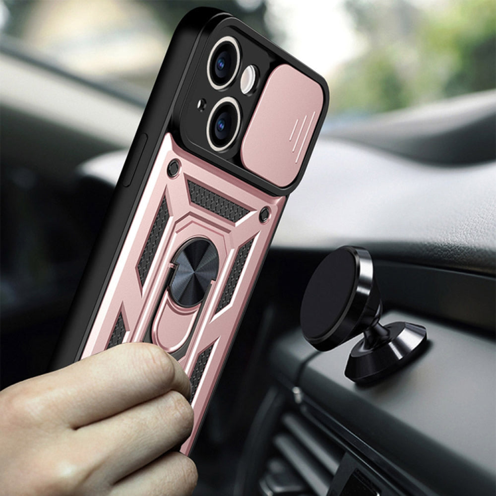 Θήκη για Apple iPhone 14 Pro, Techsuit, CamShield, Ροζ