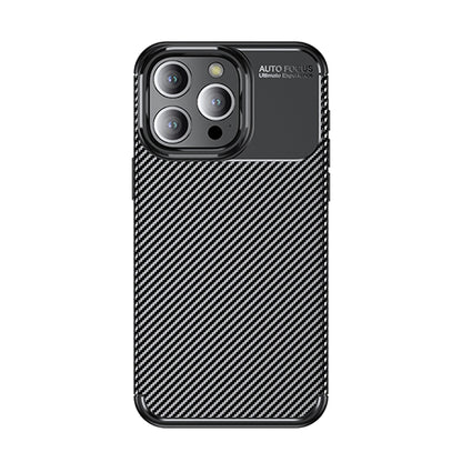 Θήκη για Apple iPhone 14 Pro, Techsuit, CarbonFiber, Μαύρη
