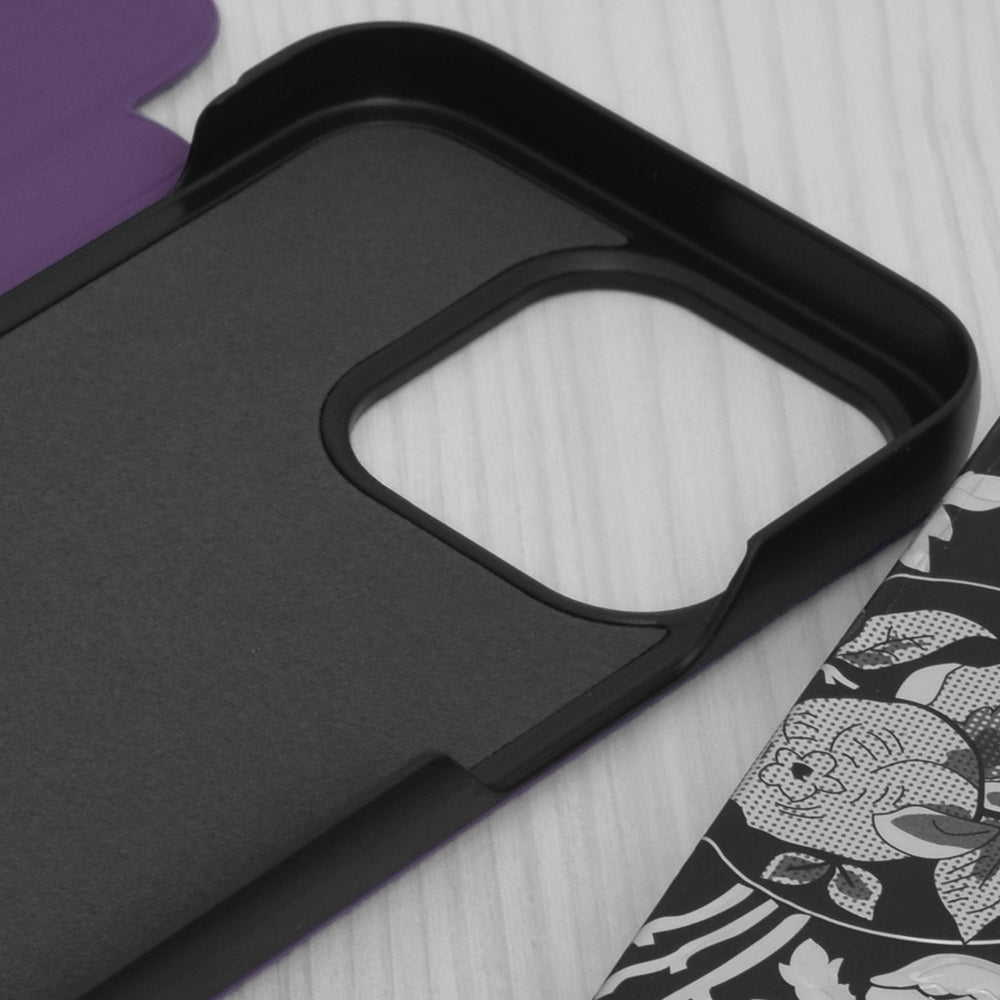 Θήκη για Apple iPhone 14 Pro, Techsuit, eFold, Μωβ