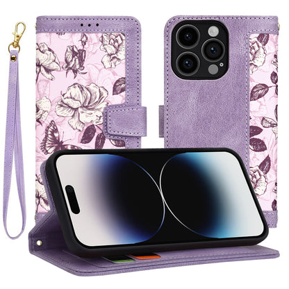 Θήκη για Apple iPhone 14 Pro, Techsuit, FlipCraft, Μωβ