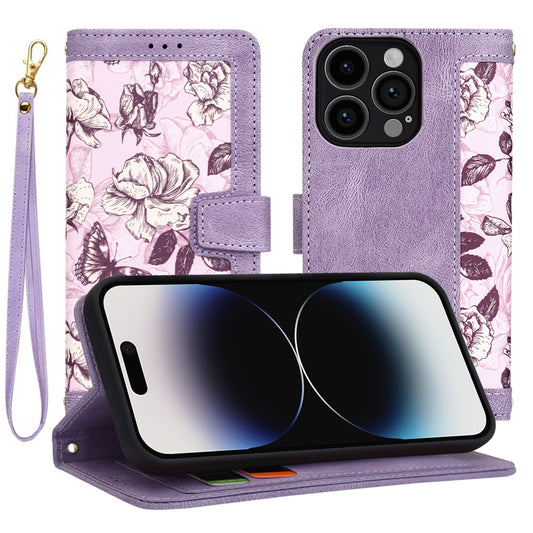 Θήκη για Apple iPhone 14 Pro, Techsuit, FlipCraft, Μωβ