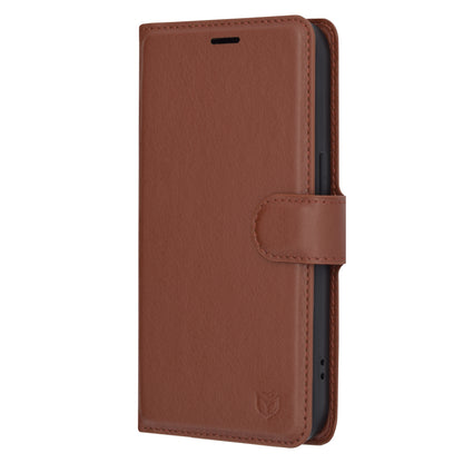 Θήκη για Apple iPhone 14 Pro, Techsuit, Leather Folio, Καφέ