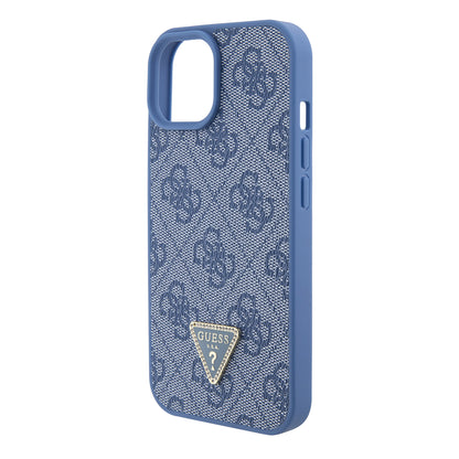 Θήκη για Apple iPhone 15, Guess, Crossbody 4G Metal Logo, Μπλε