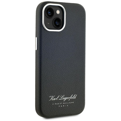 Θήκη για Apple iPhone 15, Karl Lagerfeld, RSG, Μαύρη