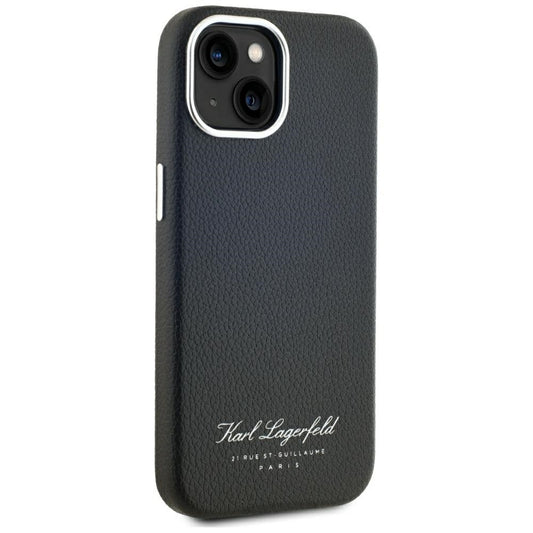 Θήκη για Apple iPhone 15, Karl Lagerfeld, RSG, Μαύρη