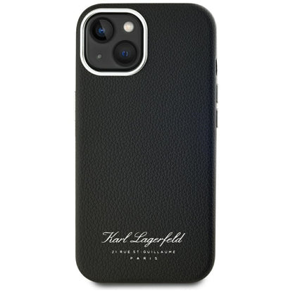 Θήκη για Apple iPhone 15, Karl Lagerfeld, RSG, Μαύρη