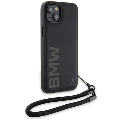 Θήκη για Apple iPhone 15 Plus, BMW, Signature Wordmark Cord, Μαύρο