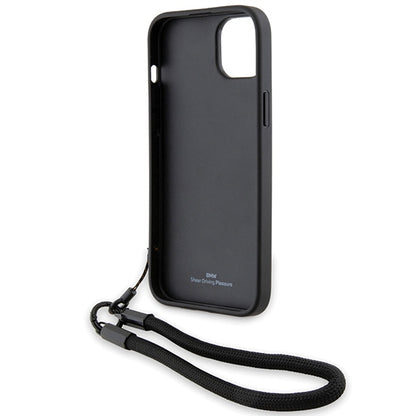Θήκη για Apple iPhone 15 Plus, BMW, Signature Wordmark Cord, Μαύρο