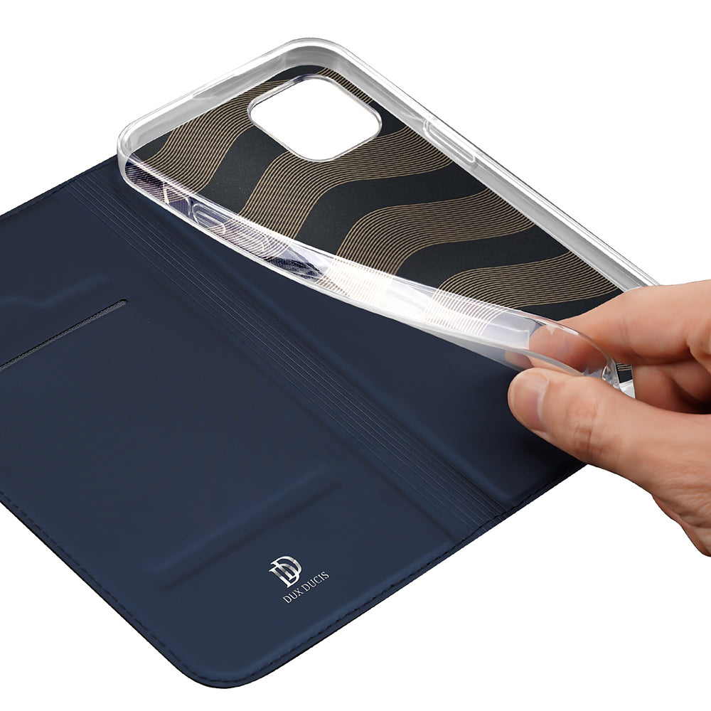 Θήκη για Apple iPhone 15 Plus, DUX DUCIS, Skin Pro, Μαύρη