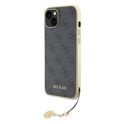 Θήκη για Apple iPhone 15 Plus, Guess, 4G Charm, Γκρι