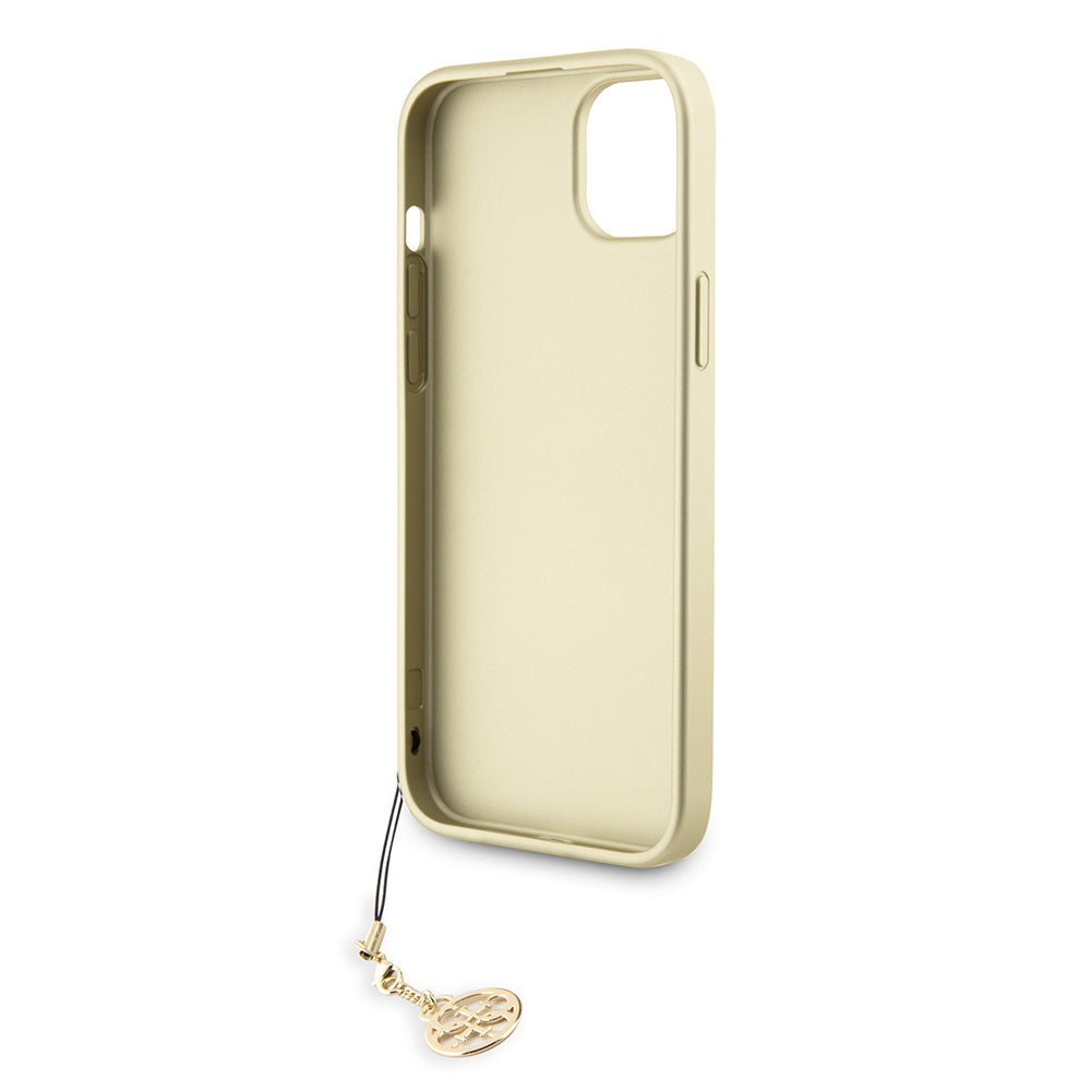 Θήκη για Apple iPhone 15 Plus, Guess, 4G Charm, Γκρι