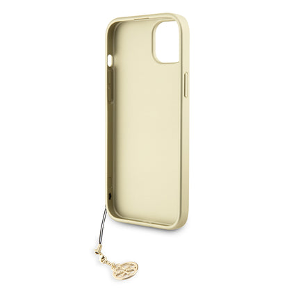 Θήκη για Apple iPhone 15 Plus, Guess, 4G Charm, Γκρι