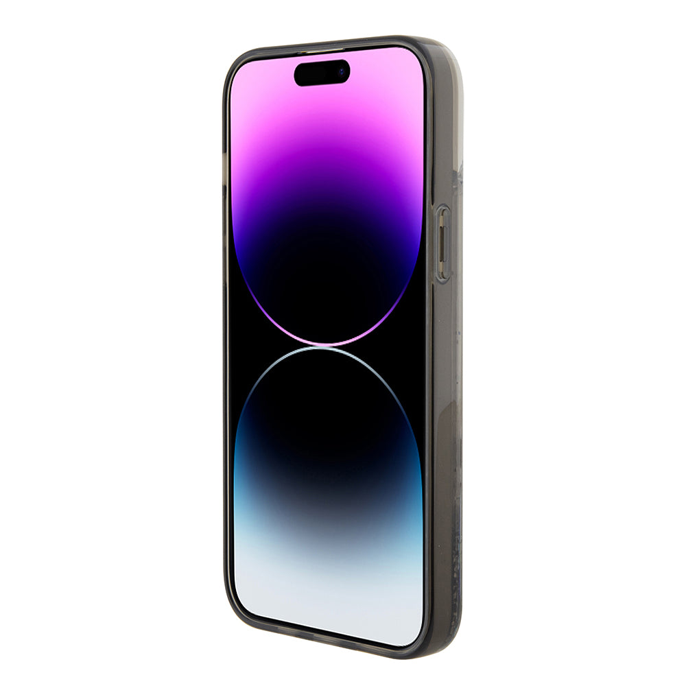 Θήκη για Apple iPhone 15 Plus, Karl Lagerfeld, Liquid Glitter Choupette, Διάφανη