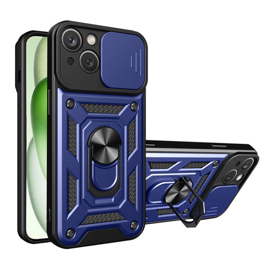 Θήκη για Apple iPhone 15 Plus, Techsuit, CamShield, Μπλε