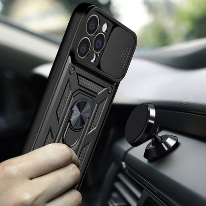 Θήκη για Apple iPhone 15 Plus, Techsuit, CamShield, Μαύρο