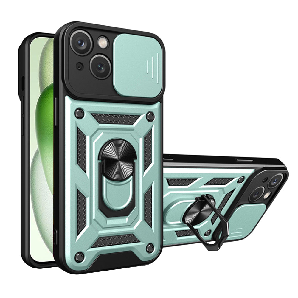 Θήκη για Apple iPhone 15 Plus, Techsuit, CamShield, Πράσινο