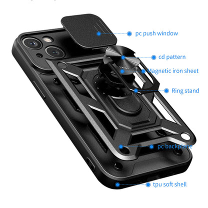 Θήκη για Apple iPhone 15 Plus, Techsuit, CamShield, Πράσινο