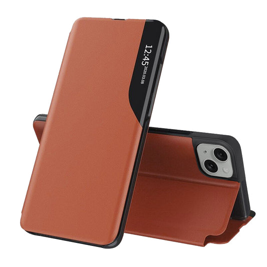 Θήκη για Apple iPhone 15 Plus, Techsuit, eFold, Πορτοκαλί