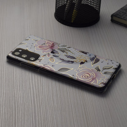 Θήκη για Apple iPhone 15 Plus, Techsuit, Marble, Λευκό