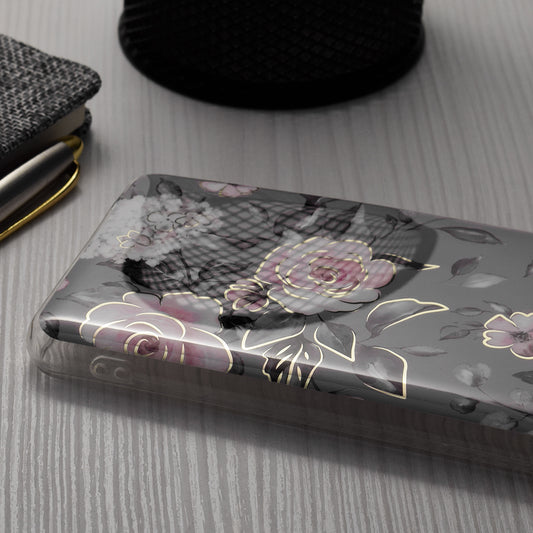 Θήκη για Apple iPhone 15 Plus, Techsuit, Marble, Γκρι
