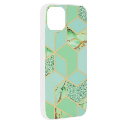 Θήκη για Apple iPhone 15 Plus, Techsuit, Marble, Πράσινο