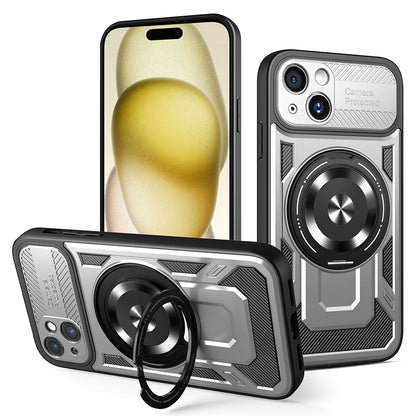 Θήκη για Apple iPhone 15 Plus, Techsuit, RuggedCam, Γκρι