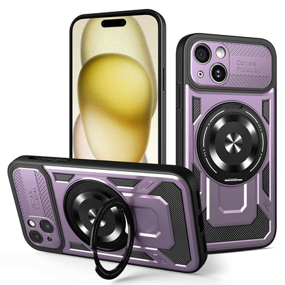 Θήκη για Apple iPhone 15 Plus, Techsuit, RuggedCam, Μωβ